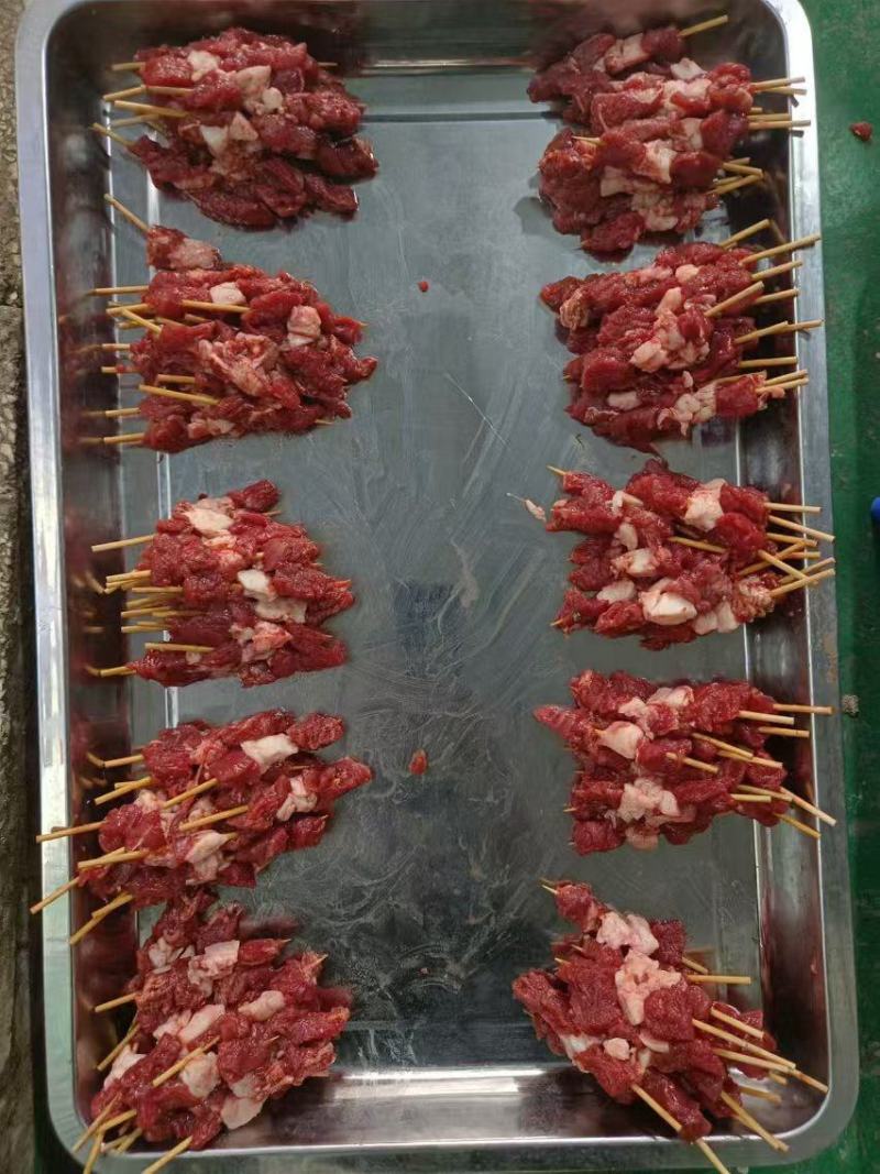 牛肉串口感好现货牛副产品省内包邮里外干净量大从优欢迎下单