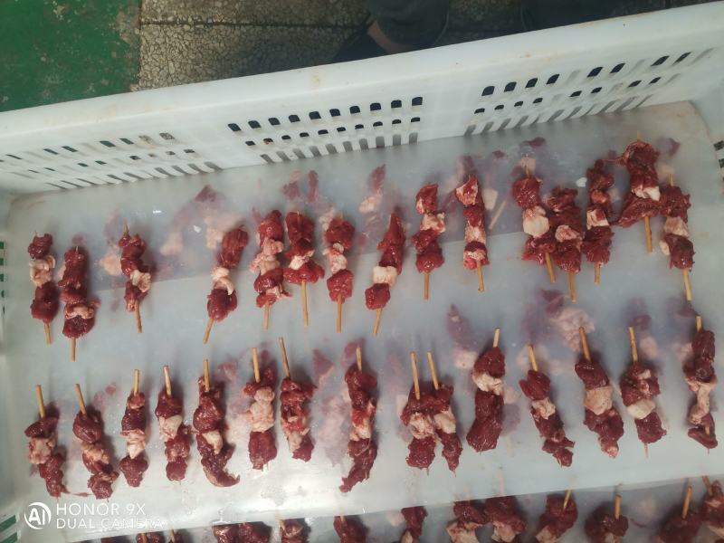 牛肉串口感好现货牛副产品省内包邮里外干净量大从优欢迎下单