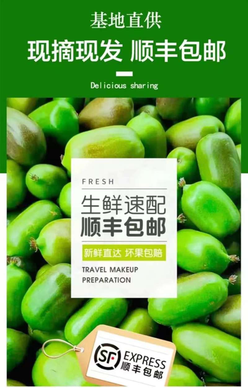 2026季东北软枣猕猴桃奇异果爆汁软糯香甜，上市啦！