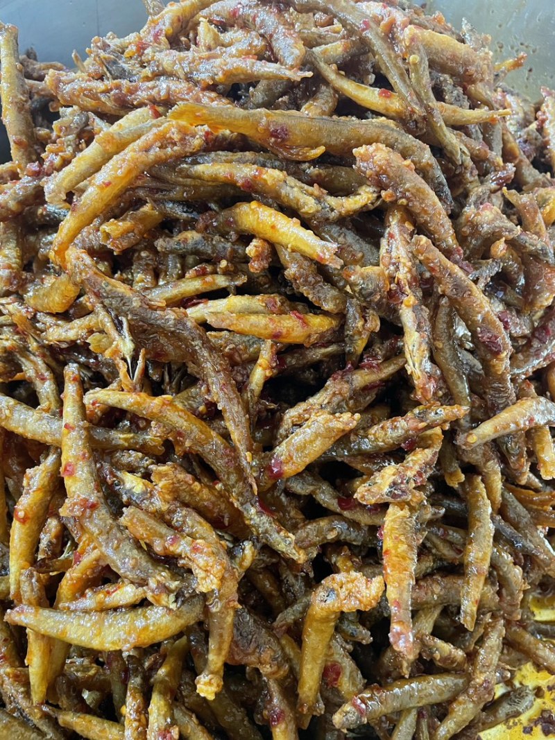 香辣泥鳅干味道不错鲜香可口独家口味