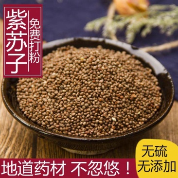 苏籽500g紫苏子籽中药材生熟紫苏籽粉可食用