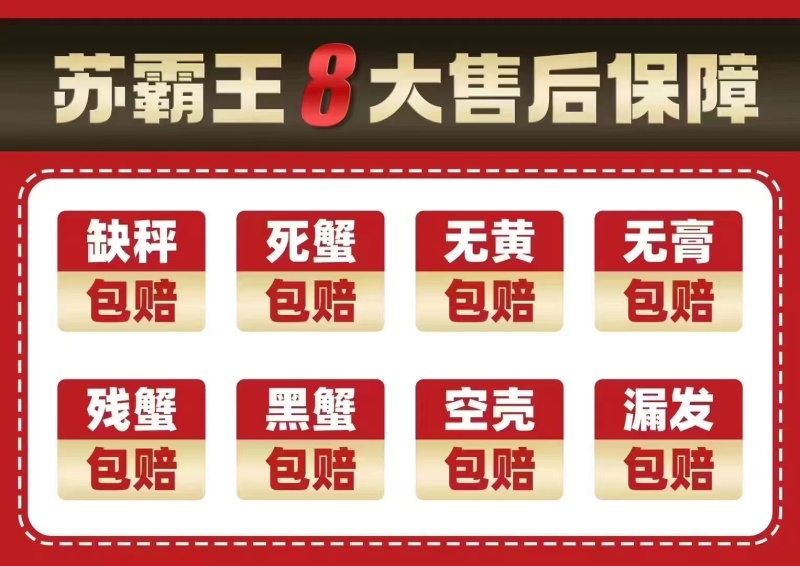 中秋特惠苏霸王1598型买二送一公4两母2.8两10只装