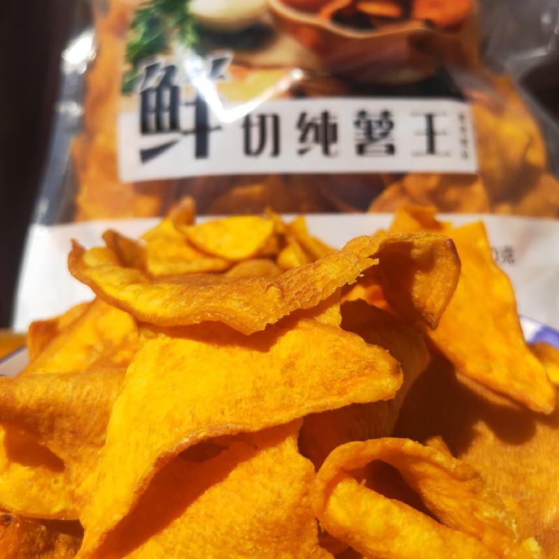 炸薯片，天然食品，不加糖，入口酥脆，更喜欢。