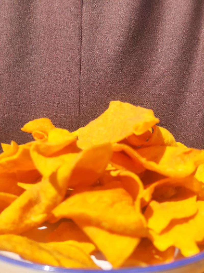 炸薯片，天然食品，不加糖，入口酥脆，更喜欢。