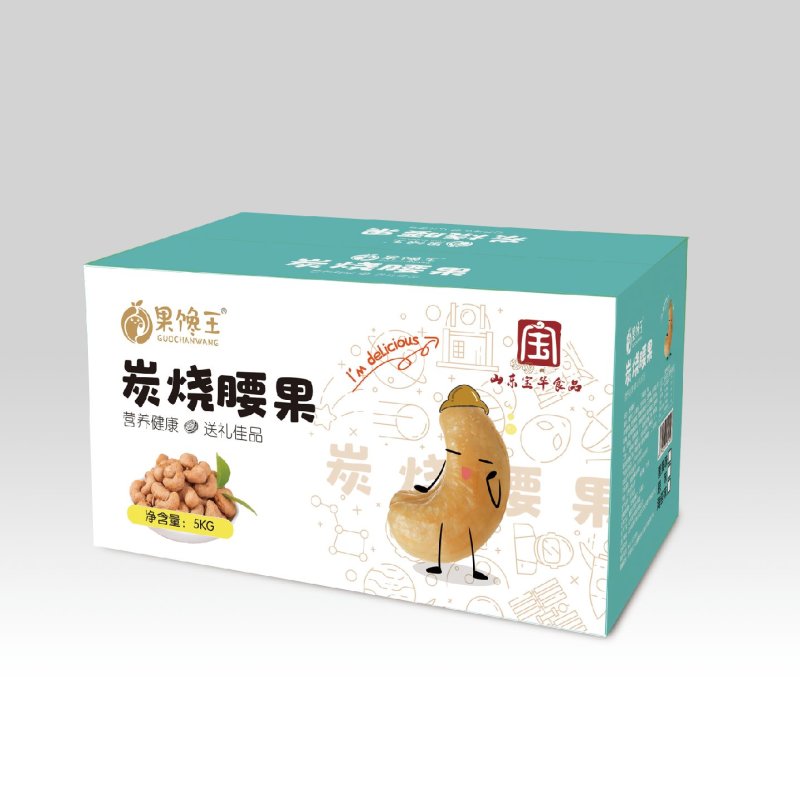蟹黄味炭烧腰果蟹黄味净含量10斤装工厂直发