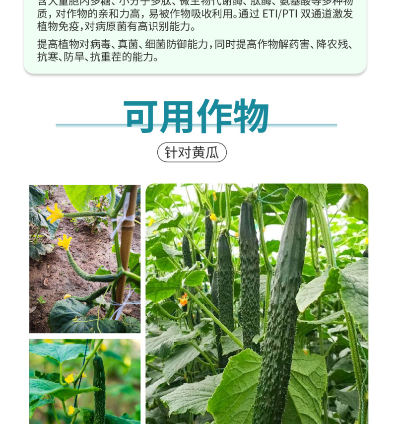 施劲章植物疫苗解药害降农残有机水溶肥料植物免疫