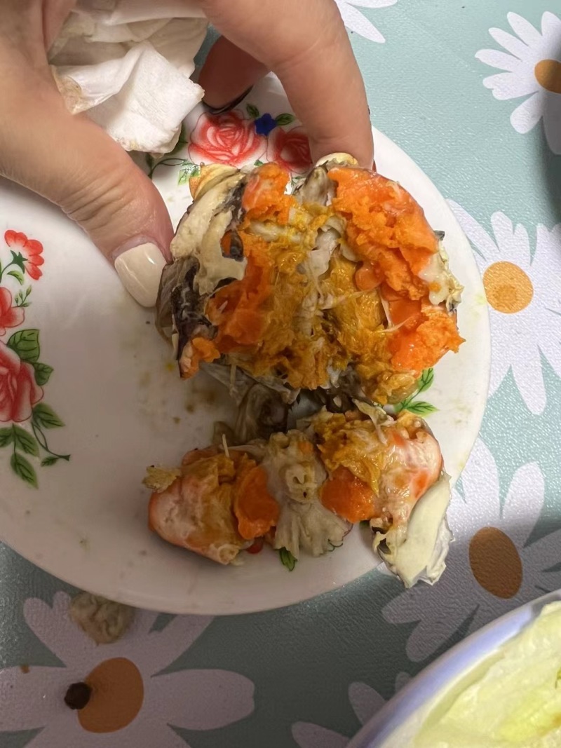 盘锦河蟹可视频看货品质好，味道棒，欢迎来电咨询