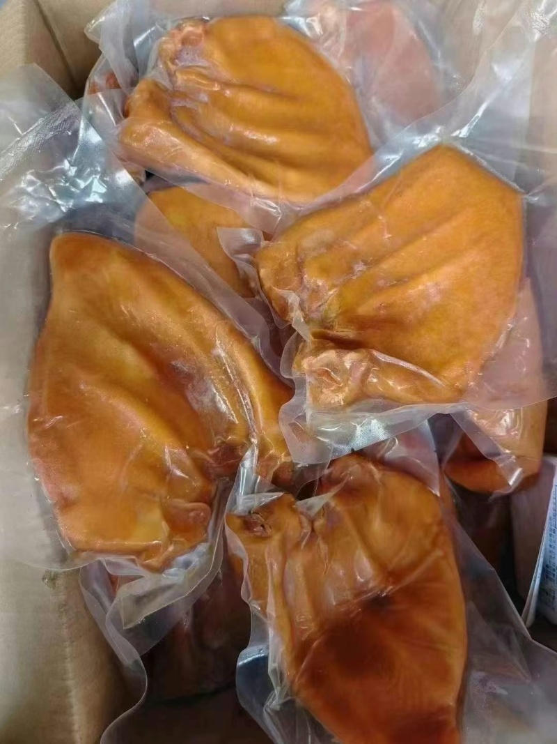 卤猪耳朵全熟真空包装卤猪耳朵厂家直销