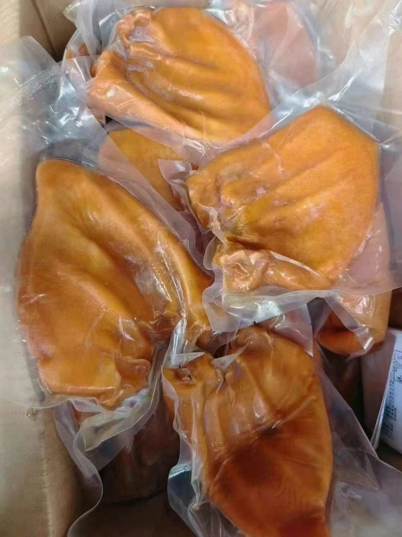 卤猪耳朵全熟真空包装卤猪耳朵厂家直销