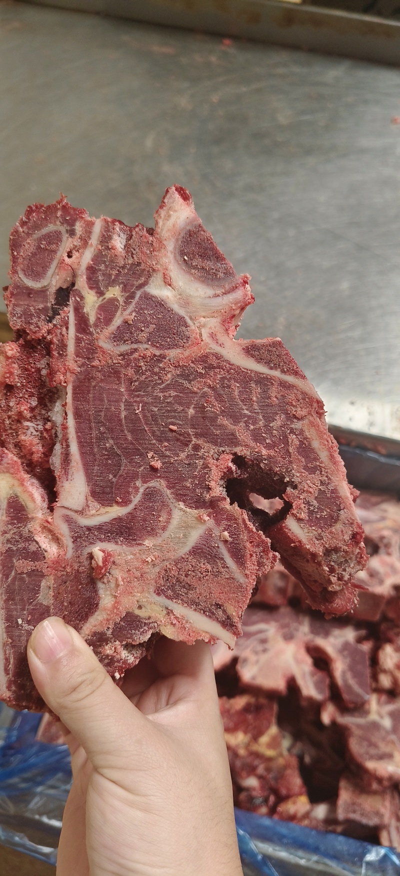486牛脊骨23年12月货到货一柜带肉率很高