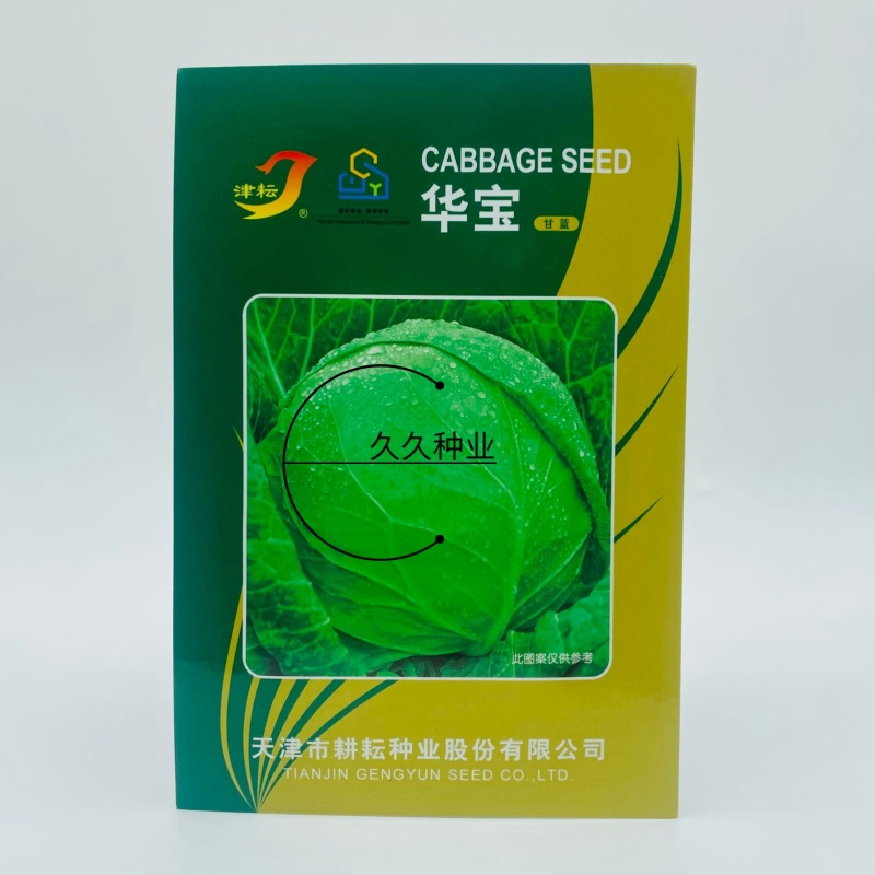 津耘华宝甘蓝种子抗病圆球包菜种籽春秋露地播种蔬菜种子
