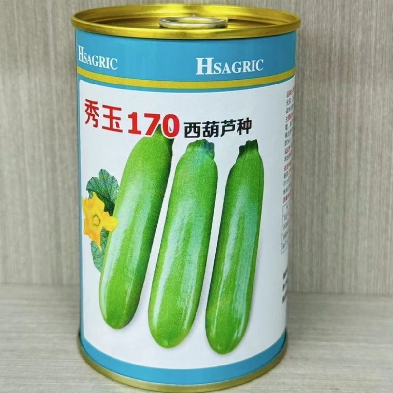 秀玉170西葫芦品种种子，油绿色，春秋种子品种种子