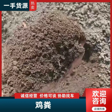 【优质】发酵纯鸡粪批发鸡粪有机肥料量大从优欢迎来电