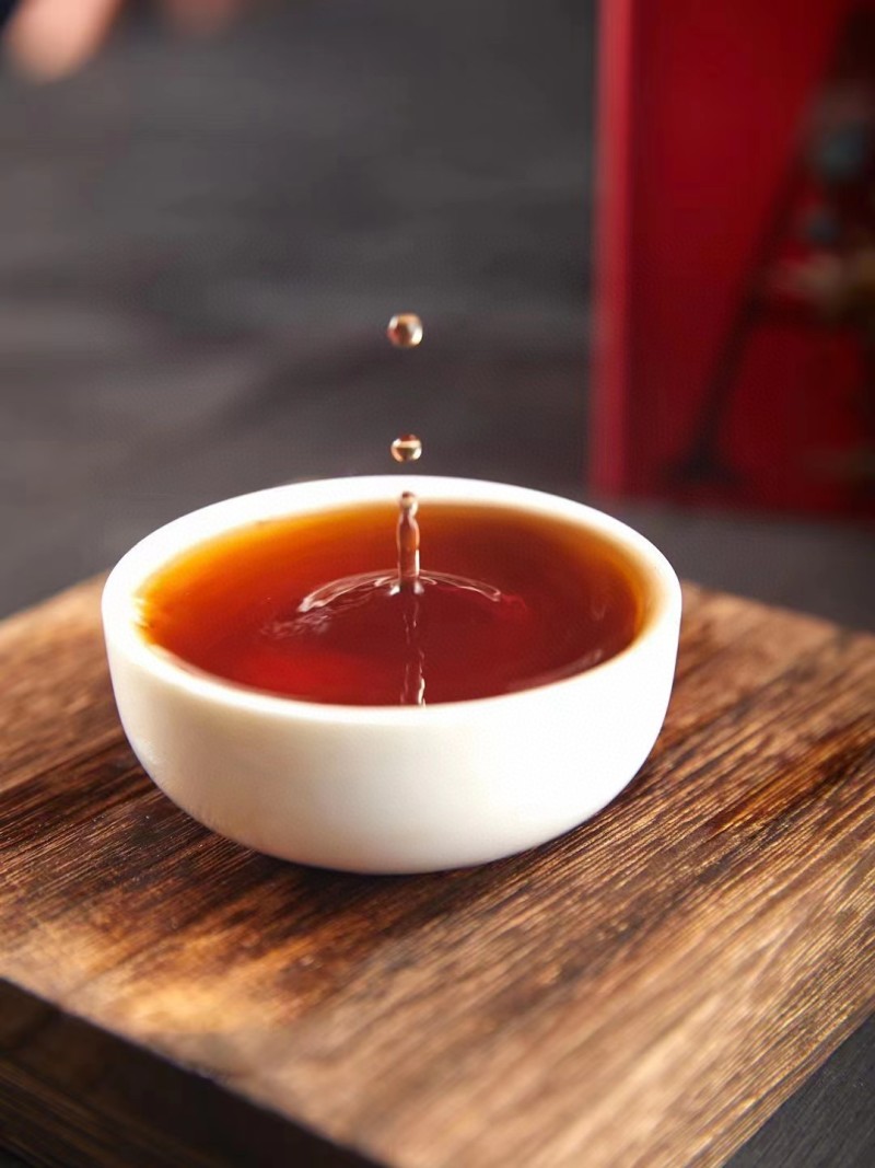 500g冰岛普洱茶宫廷熟茶叶老料醇香熟普洱熟普小饼