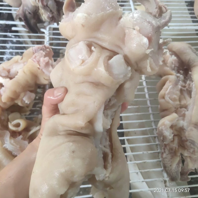 去骨熟熟牛蹄筋，八成熟大牛蹄筋