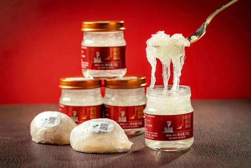 **金装新品12瓶即食燕窝盒75克一瓶
