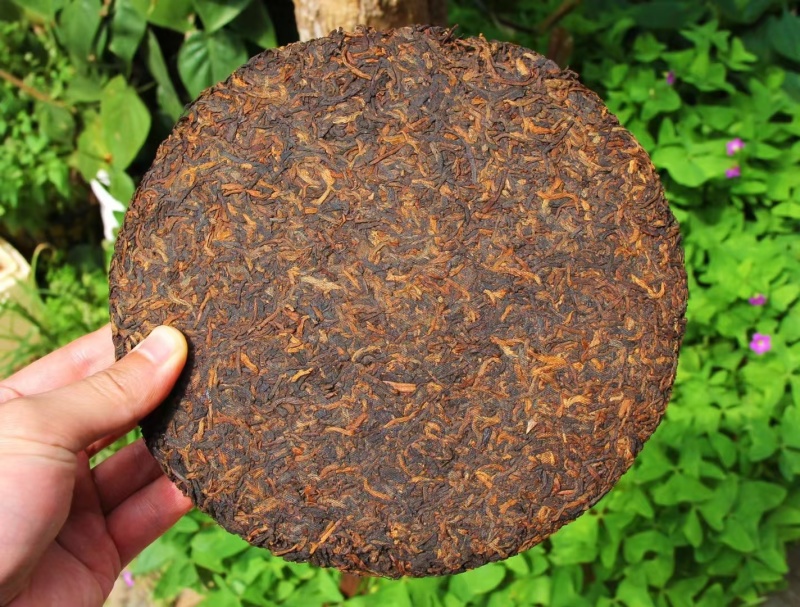 宫廷级别的老班章熟茶饼