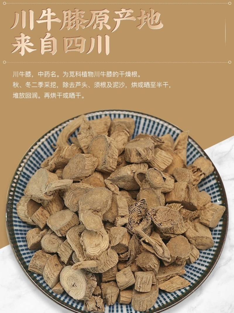 川断续断泡水精选大颗粒无硫磺熏染野生中药材