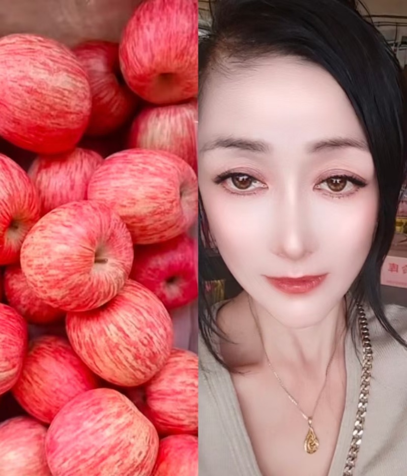 【膜袋红富士苹果上市】脆甜多汁！对接电商！库存！6毛起步