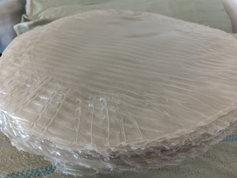 手工制作红薯粉皮