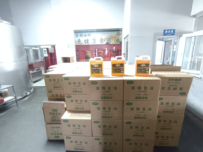 纯笨榨豆油嘎嘎纯假一赔万