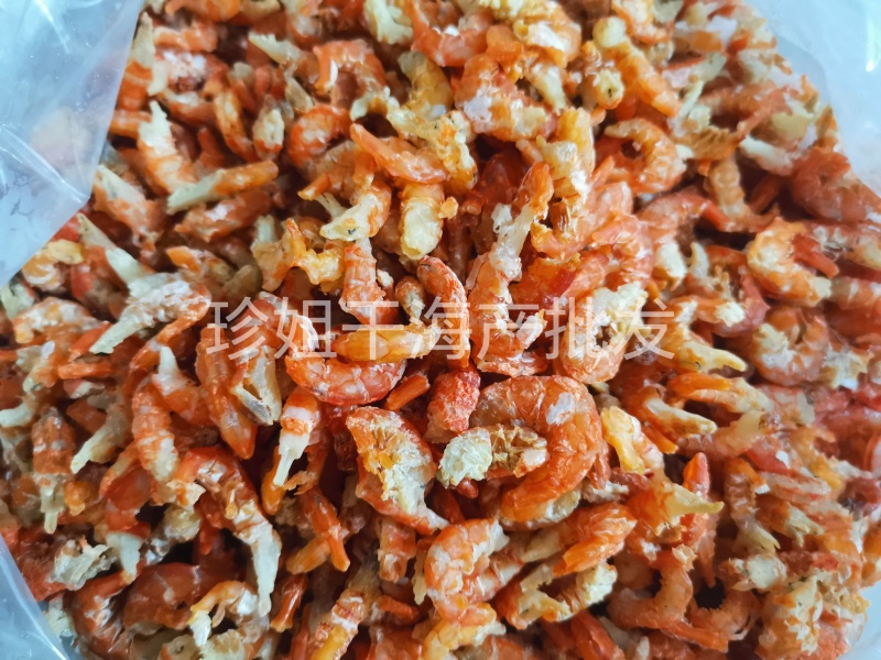 野生特级大虾虾肉虾仁干货，无沙淡干
