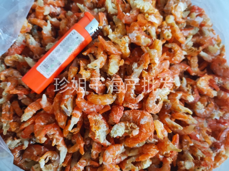 野生特级大虾虾肉虾仁干货，无沙淡干