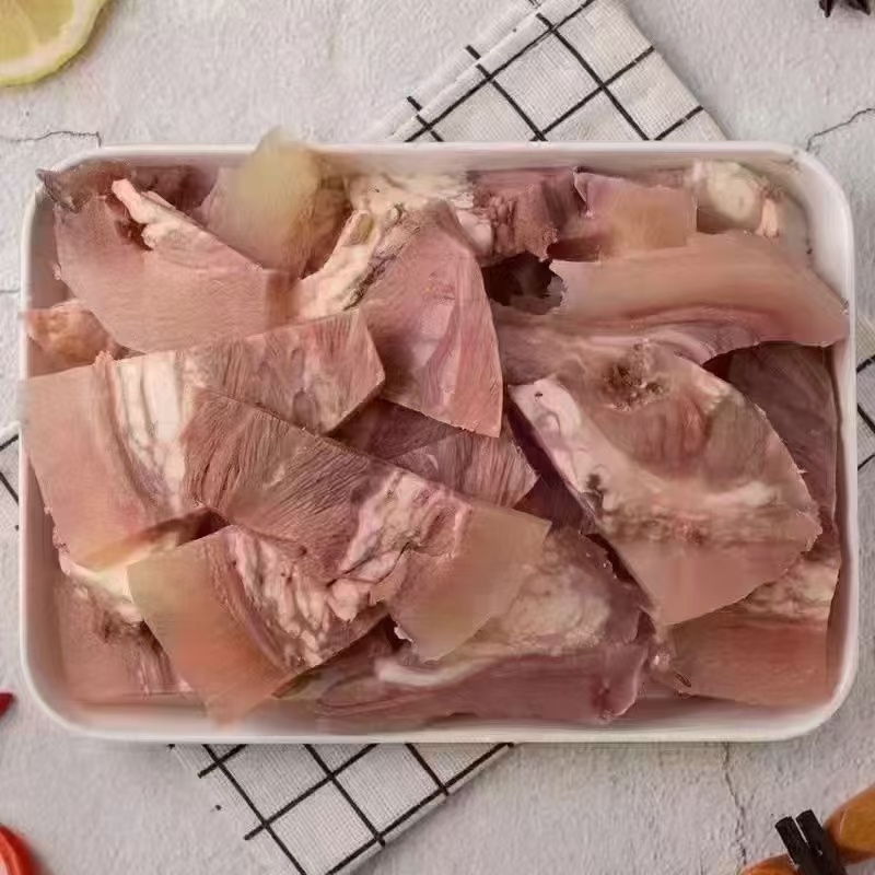 【牛头肉】精品全熟牛头肉精修无碱火烧毛地摊卤菜店预制菜