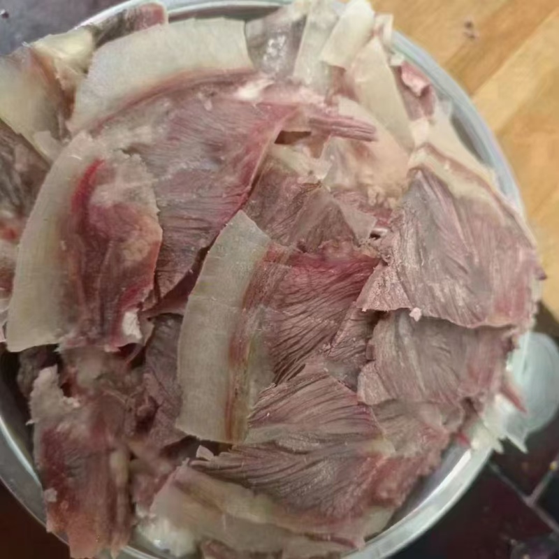 【牛头肉】精品全熟牛头肉精修无碱火烧毛地摊卤菜店预制菜