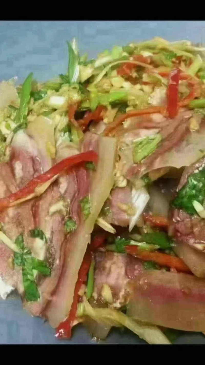 【牛头肉】精品全熟牛头肉精修无碱火烧毛地摊卤菜店预制菜
