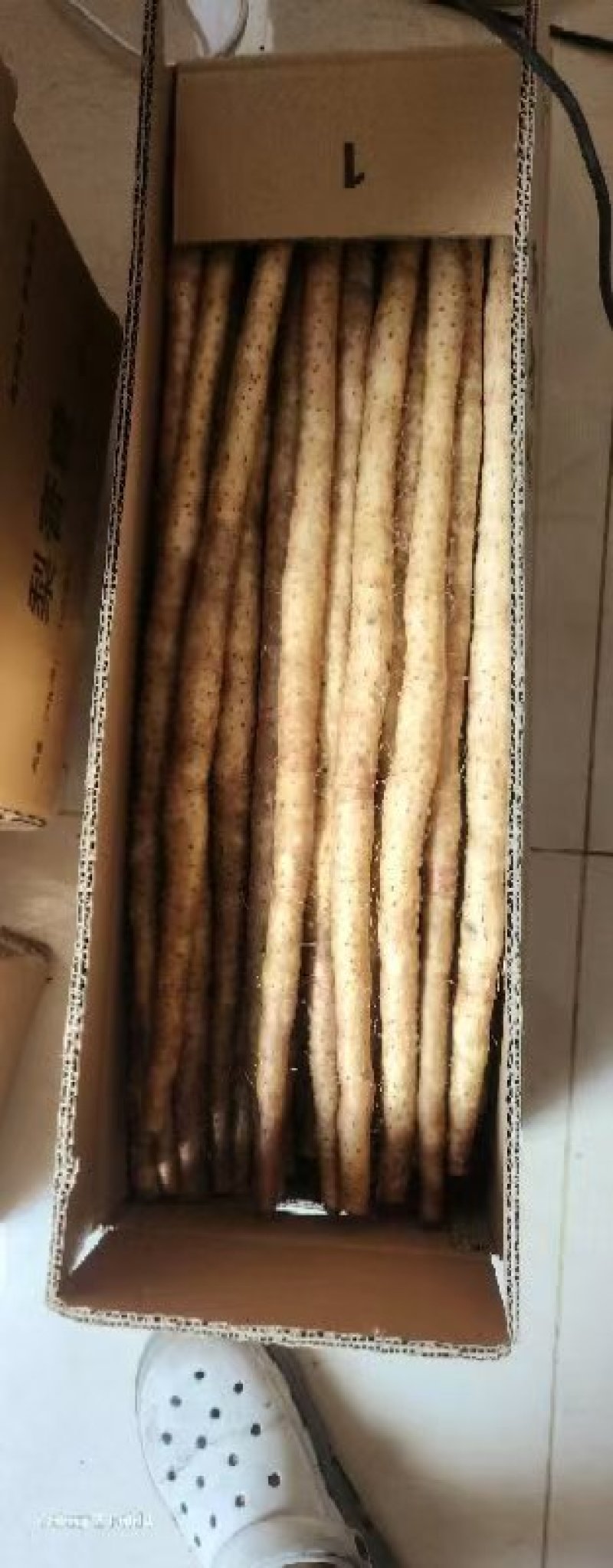 水洗铁杆山药，糖葫芦专用