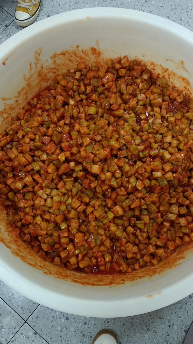 【泡菜】佛手瓜腌菜自家工厂生产视频看货欢迎采购联系