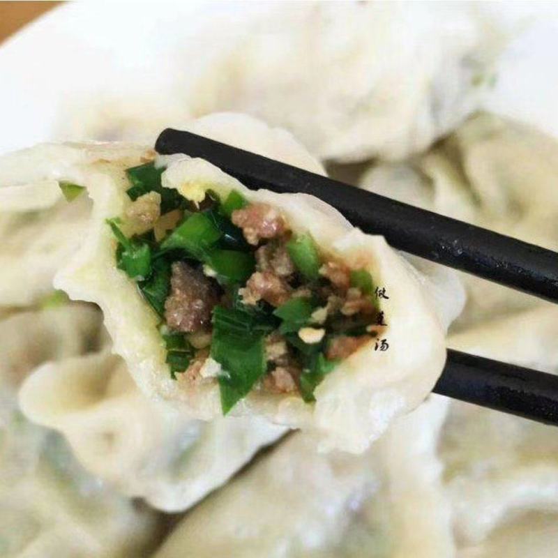 手工肉丁水饺鲅鱼水饺韭菜肉丁虾仁水饺全国招商