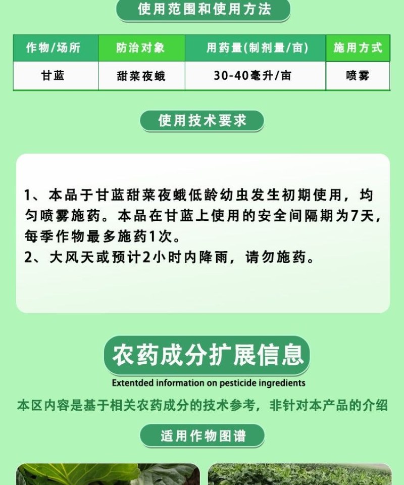 5%虱螨脲杀幼虫杀虫卵正品批发菜青虫甜菜夜蛾食心虫螟虫