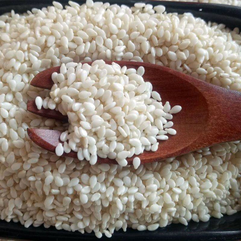 50斤批发价新炒熟脱皮白芝麻仁现炒原味烘焙原料新鲜白芝麻