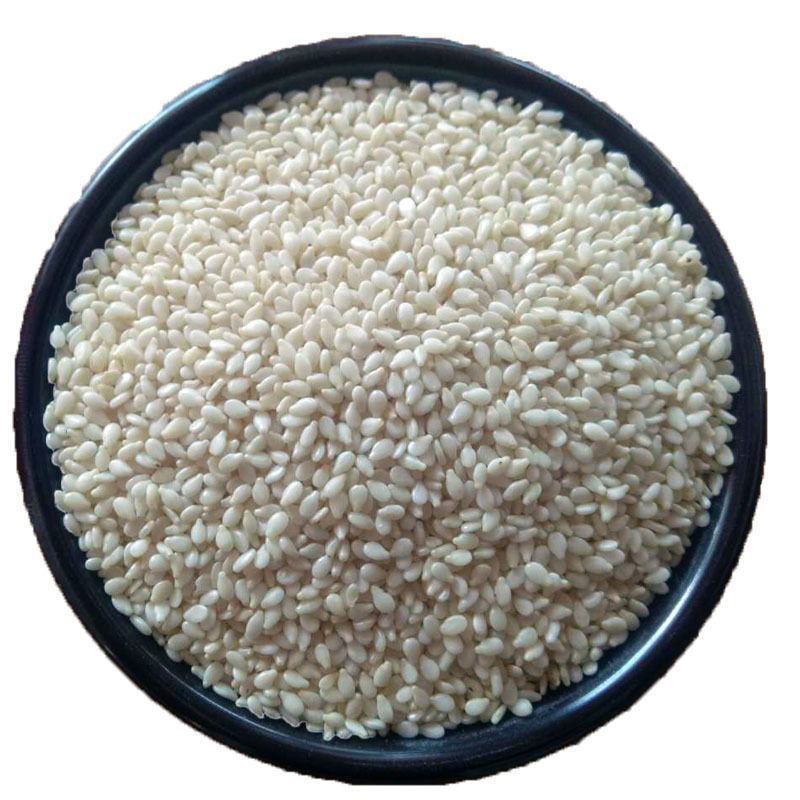 50斤批发价新炒熟脱皮白芝麻仁现炒原味烘焙原料新鲜白芝麻