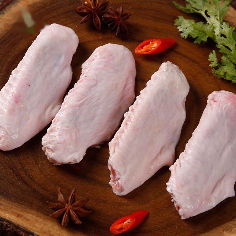 【冷链直达】新鲜鸭翅中活杀鸭翅卤肉油煎烧烤食材冷冻食品批