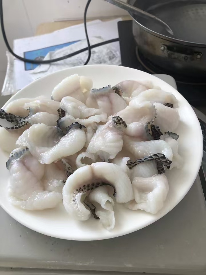 精品餐饮连锁免浆黑鱼片250g*25袋精品