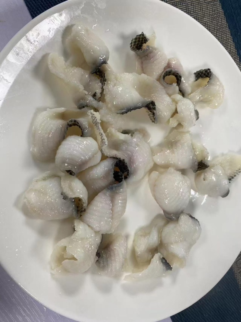 精品餐饮连锁免浆黑鱼片250g*25袋精品