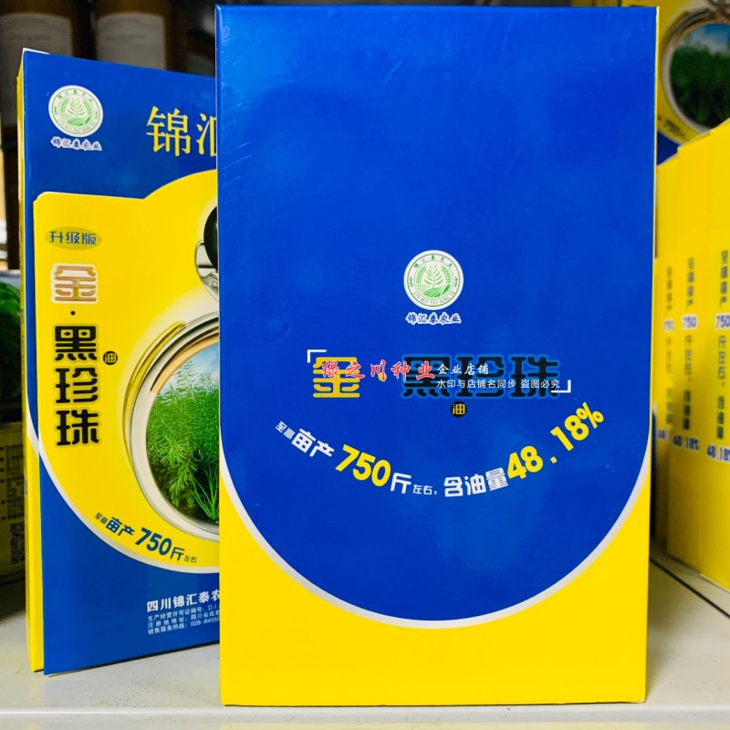 升级版金黑珍珠油菜种子锦汇油779油菜籽种耐寒高产油菜籽