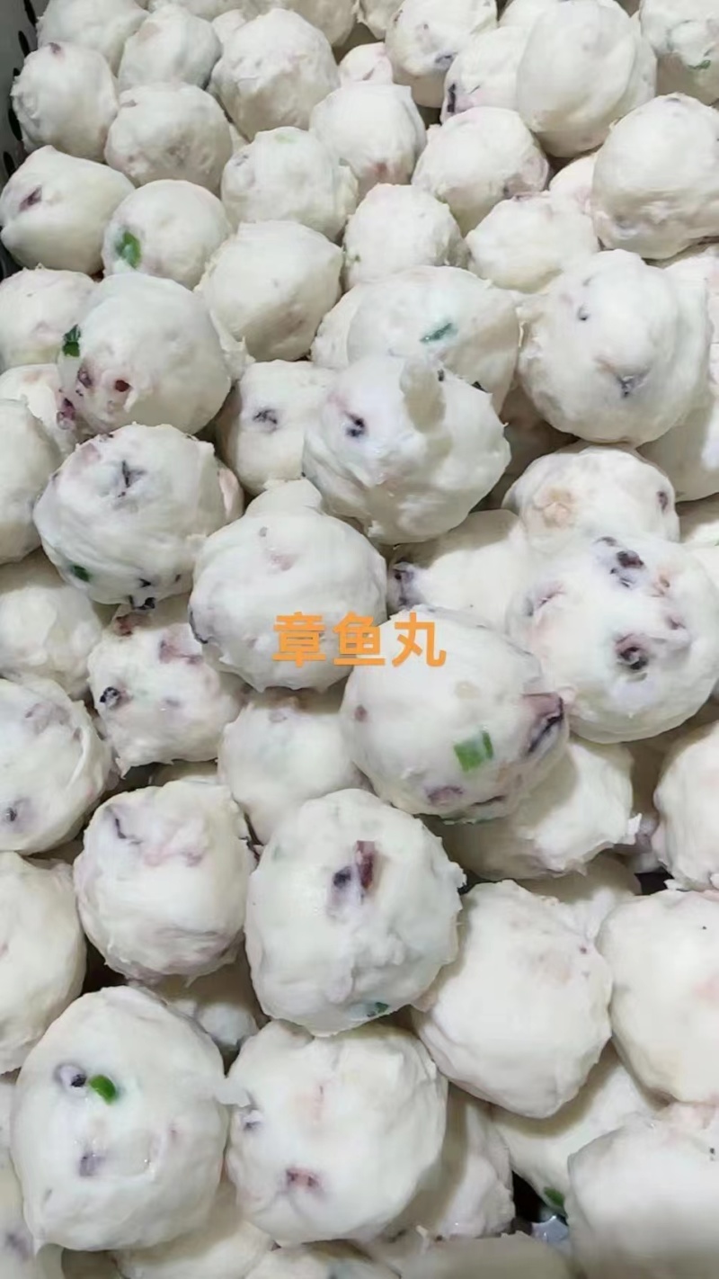 丸滑，鱼丸，墨鱼丸，章鱼丸，虾枣等等～