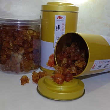 桃胶，广东鹰嘴桃桃胶，纯手工挑选、修剪。