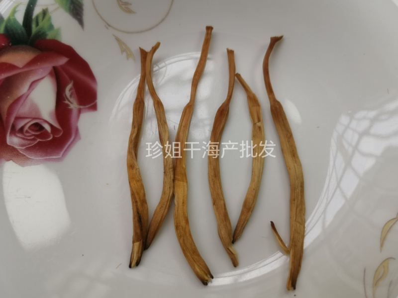 优质无硫熏金针黄花菜干货