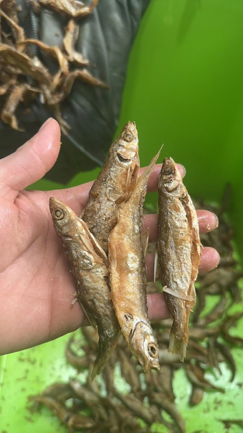 鱼干即食鱼干地摊电商批发香酥小河鱼干五香味鱼干