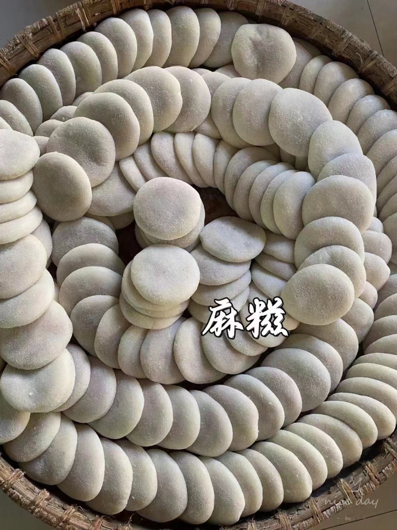 【推荐】手工糍粑麻糍黑芝麻包心豆沙包心厂家直销