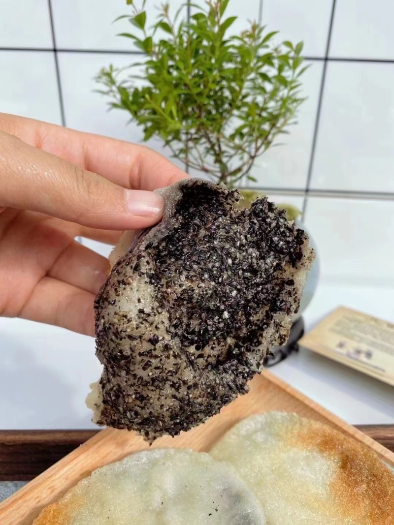 【推荐】手工糍粑麻糍黑芝麻包心豆沙包心厂家直销