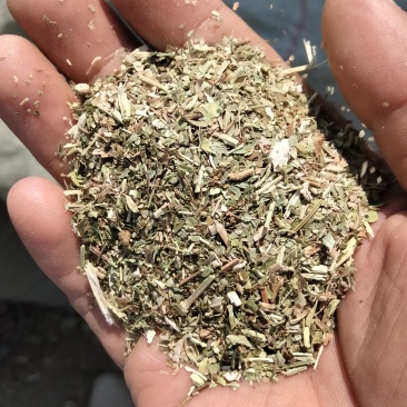 花生秧草段，袋装
