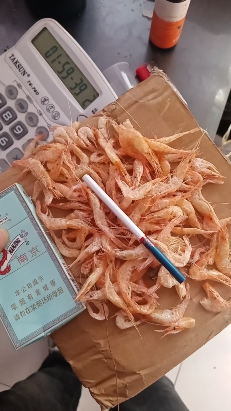 江虾干草虾干