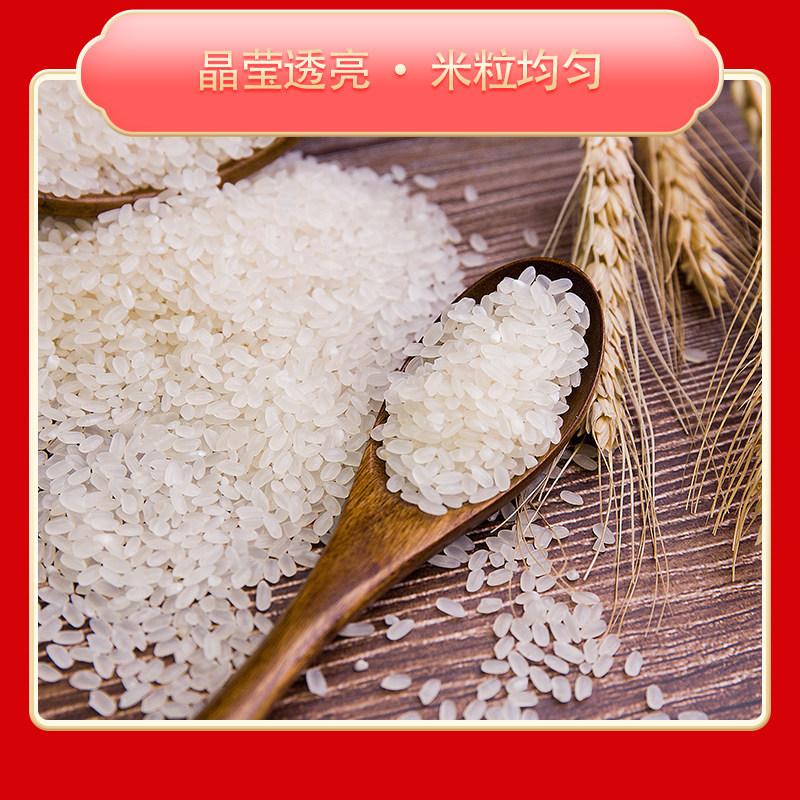 京献鲜粮当季新米五常香米珍珠米东北大米2.5kg