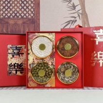 喜乐四宝滋补礼盒石斛鹿茸红参西洋参